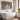 Australian eucalyptus tree forest wall art in a neutral bathroom
