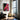 Red flowering gum photography print in a modern minimalist interior