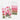 Palette: Pink gum blossoms (Eucalyptus leucoxylon)