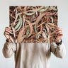 Dried Wattle leaves photography print by Australian Flora