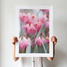 Pink ironbark flower photography print by Australian Flora